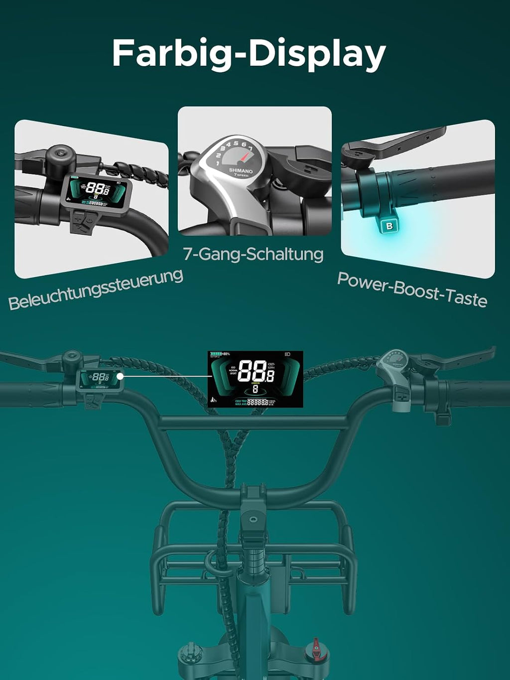 ENGWE L20 Boost E-Bike 48V 13Ah 250W 25km/h Schwarz