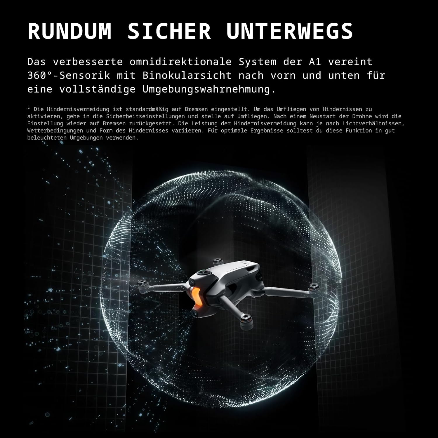 Antigravity A1 Explorer 8K 360° Drohne Weiß