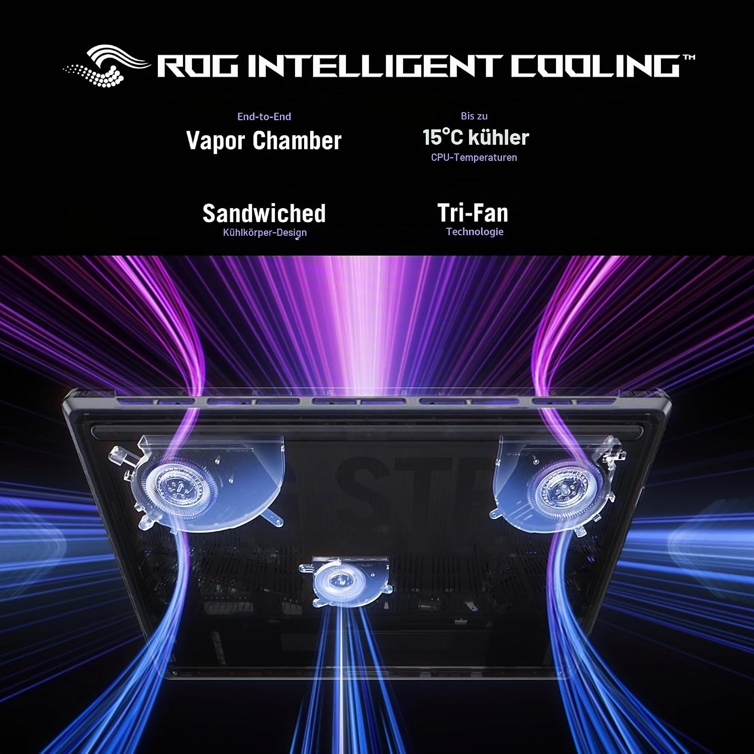ASUS ROG Strix G16 2025 Gaming Laptop 16 Zoll FHD+ 165Hz Intel Core i7 14650HX RTX 5060 16GB DDR5 1TB SSD Wi-Fi 7 Windows 11