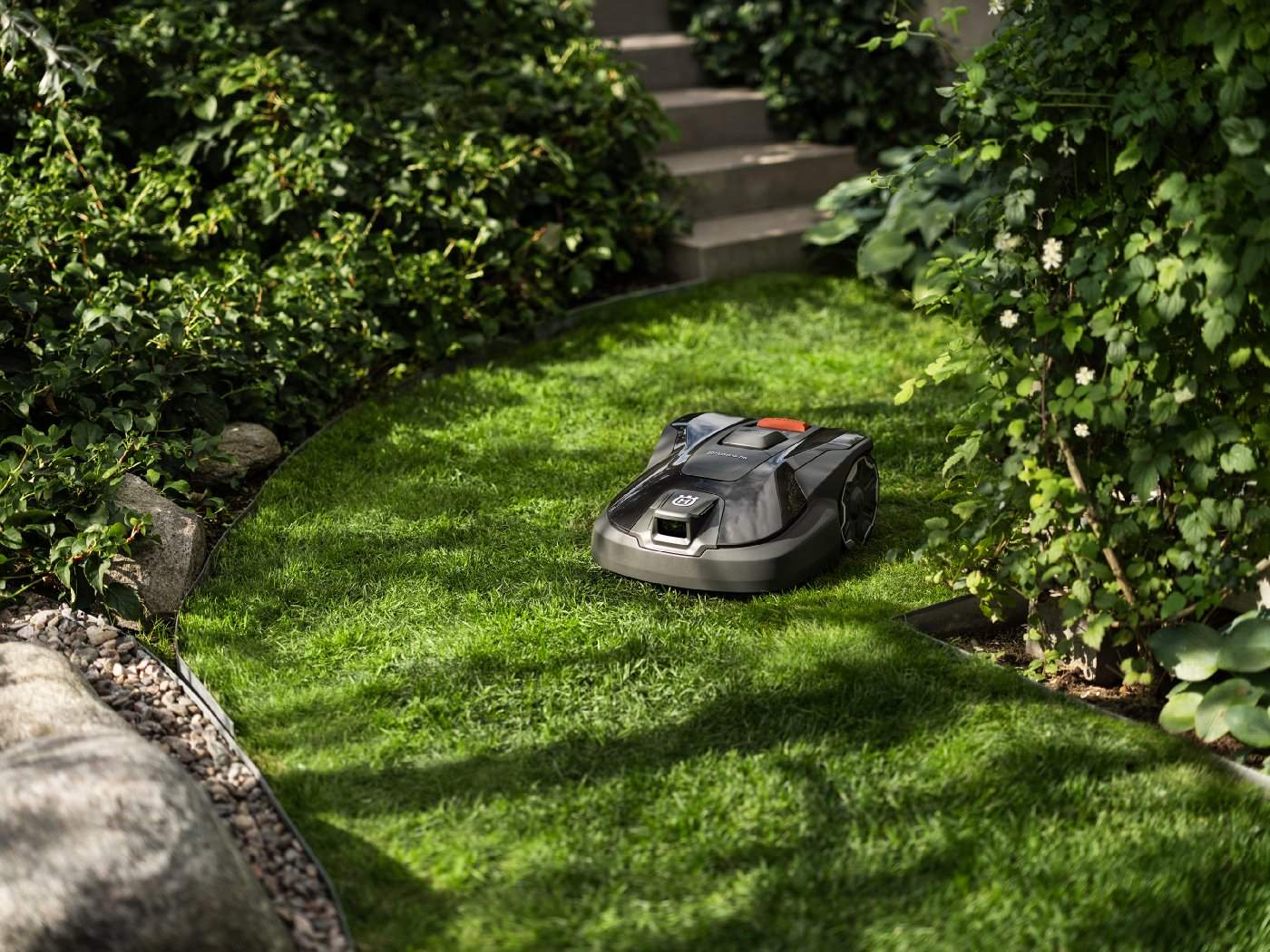 Husqvarna Automower 312V mit Garage