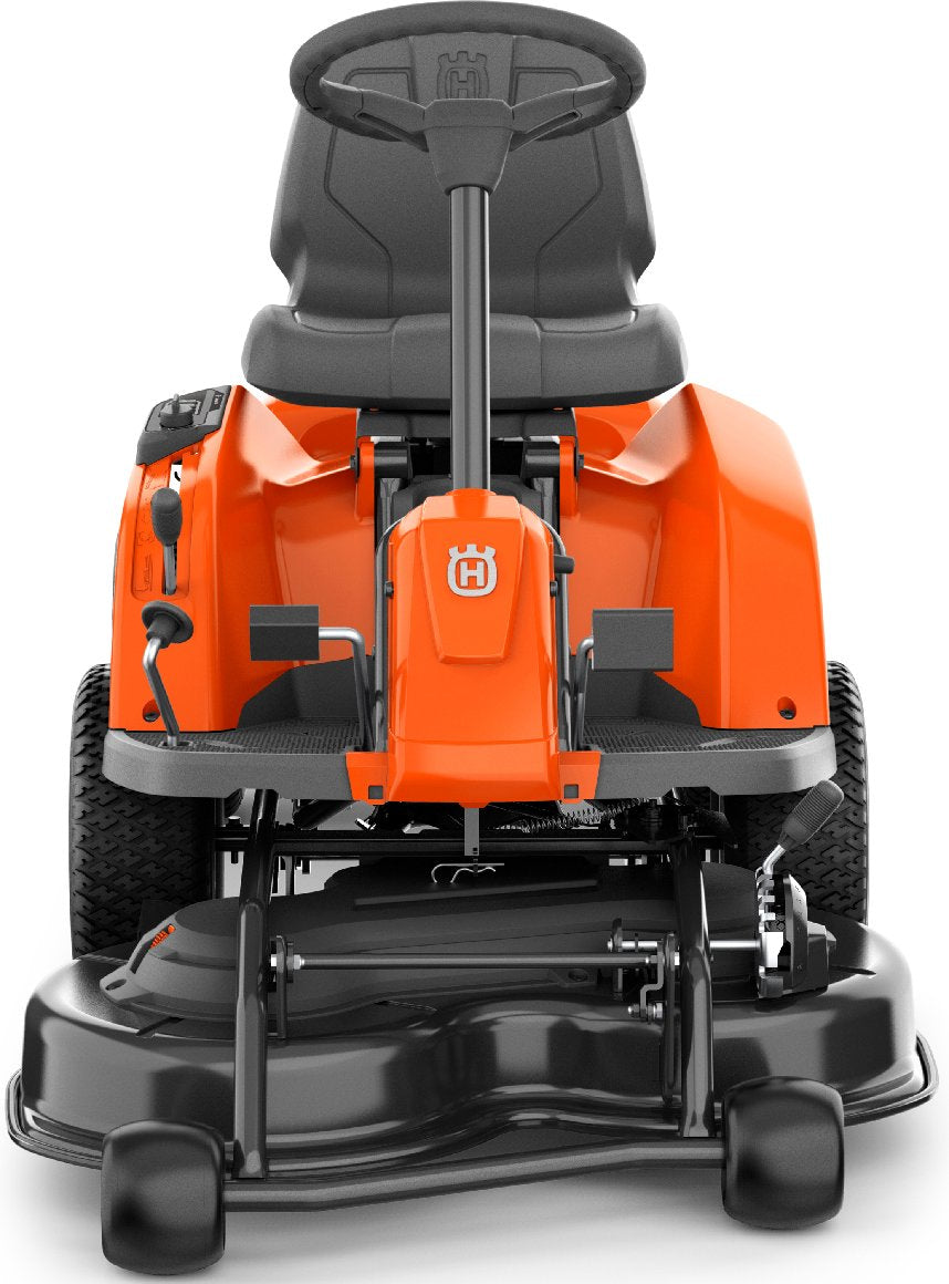 Husqvarna Akku-Frontmäher R 112iC mit Mähdeck Combi 85, Akku und Ladegerät