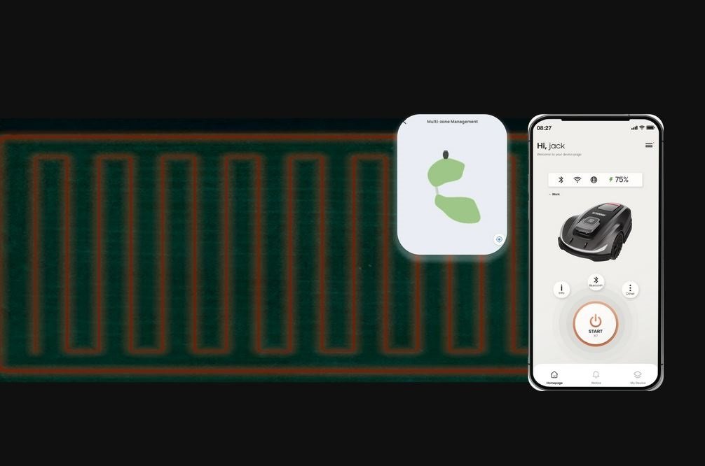 Sunseeker kabelloser Mähroboter Elite X3 PLUS