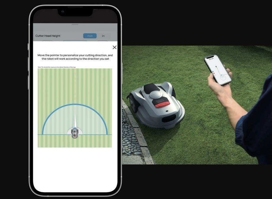 Sunseeker kabelloser Mähroboter Elite X3 - für mittlere Rasenflächen