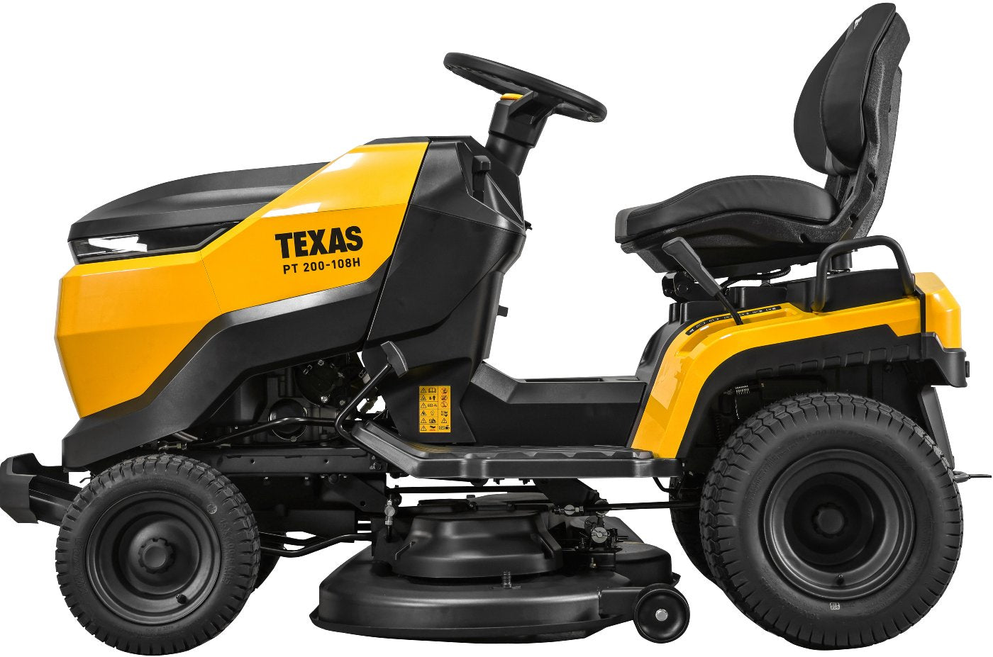 Texas Rasentraktor mit Seitenauswurf PT 200-108H