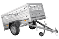 Anhänger Führerschein B Garden Trailer 200 KIPP 200×106 cm 750 kg mit Laubgitteraufsatz-Neu