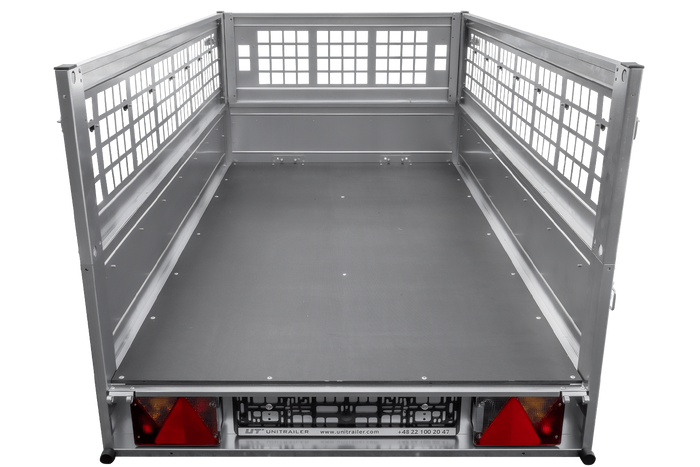 Anhänger Führerschein B Garden Trailer 200 KIPP 200×106 cm 750 kg mit Laubgitteraufsatz-Neu