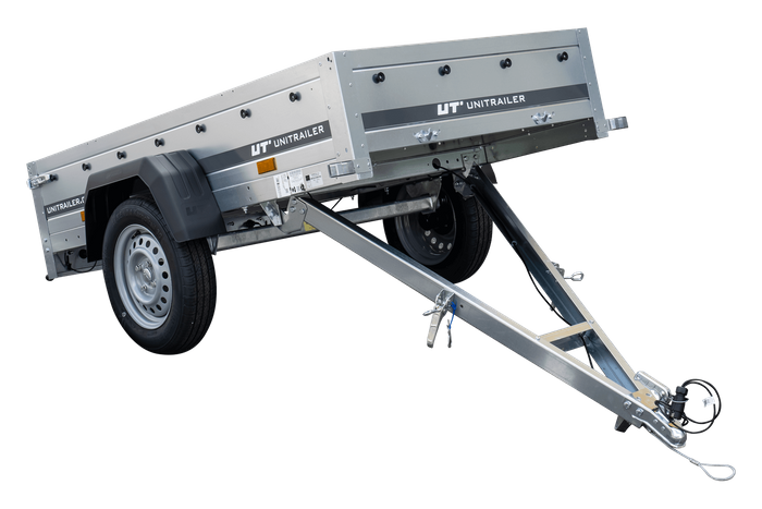 Anhänger Führerschein B Garden Trailer 200 KIPP 200×106 cm 750 kg mit Laubgitteraufsatz-Neu