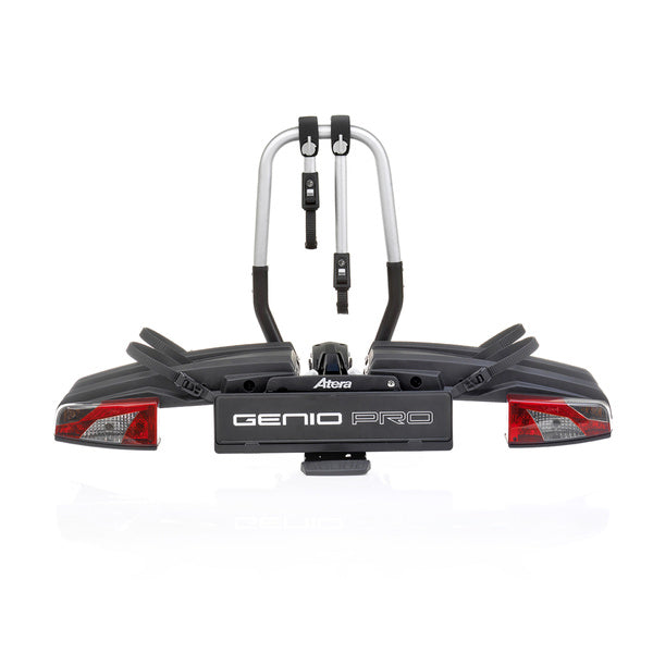 Atera Genio Pro Anhängerkupplungsplattform für 2 Fahrräder + Adapter für 3. Fahrrad-Neu