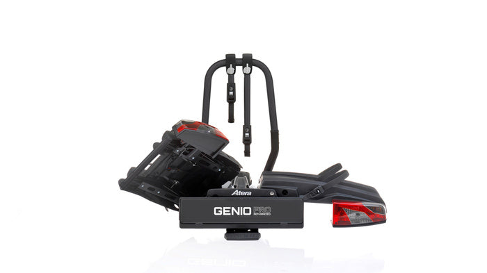 Atera Genio Pro – Anhängerkupplungsplattform für 2 Fahrräder 022785 (schwarz)-Neu