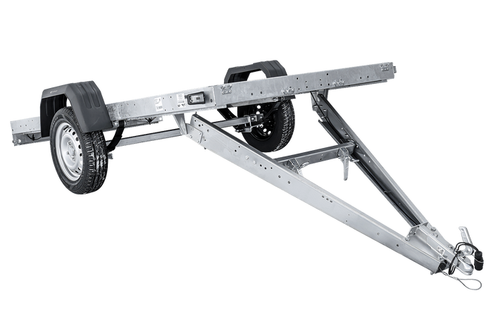 Autotransportanhänger auf Federn 264×125 UNITRAILER FORCE 264/R KIPP-Neu