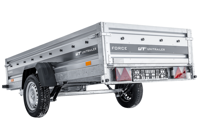 Autotransportanhänger auf Federn 264×125 UNITRAILER FORCE 264/R KIPP-Neu