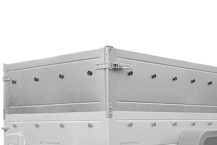 Kippbarer Pkw Anhänger GARDEN TRAILER 200 KIPP mit zusätzlichen Bordwänden, Stützrad und Flachplane-Neu
