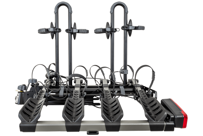Inter Pack New Spider 4 – Anhängerkupplungs-Fahrradträger für 4 Fahrräder-Neu