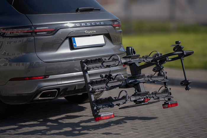 Inter Pack Spider 3 Lite – Anhängerkupplungs-Fahrradträger für 3 Fahrräder-Neu