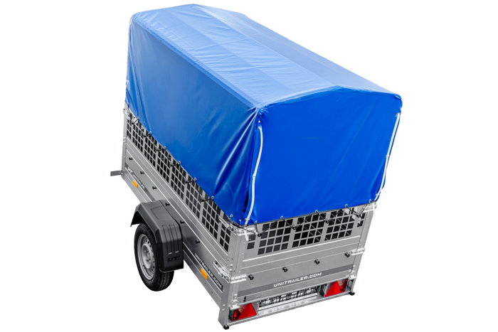 Kipp Anhänger Garden Trailer 200 KIPP mit Laubgitteraufsatz, Hochplane, Hochspriegel und Stützrad-Neu