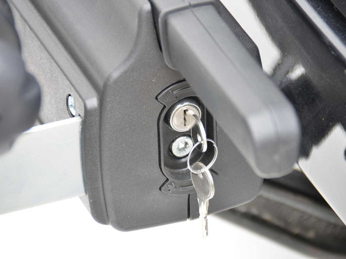 Peruzzo Parma 4 – Anhängerkupplungs-Fahrradträger für 4 Fahrräder (schwarz)-Neu